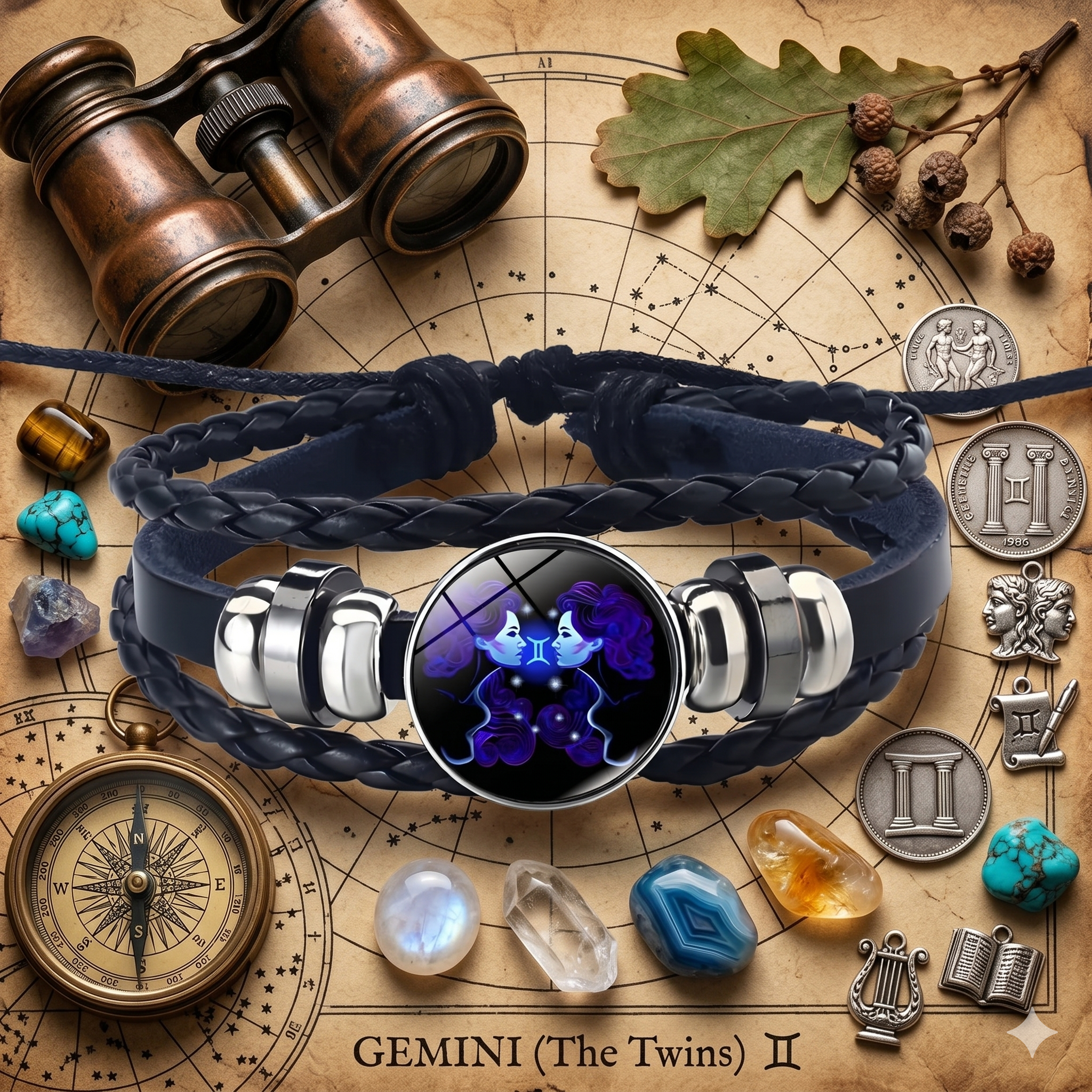 Le Bracelet Astral Gémeaux — Édition Alignement & Énergie