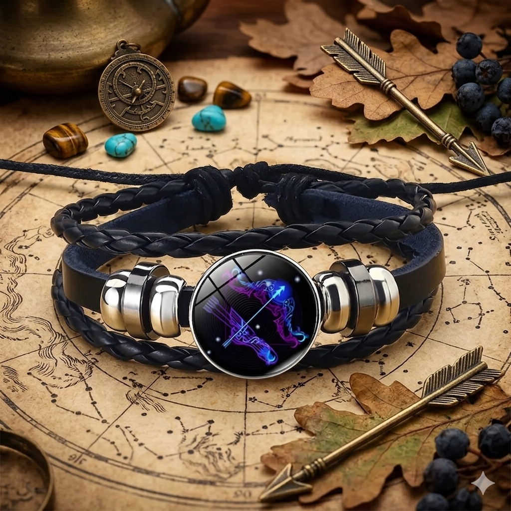 Le Bracelet Astral Sagittaire — Édition Alignement & Énergie